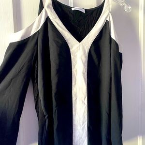 Women’s cold shoulder Calvin Klein blouse